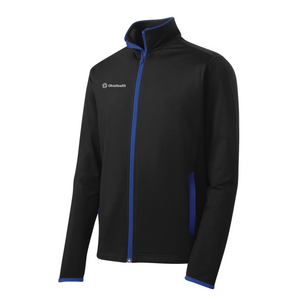 Sport-Tek® Men's Sport-Wick® Stretch Contrast Full Zip Jacket